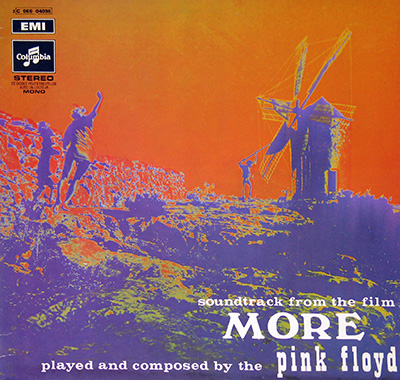 PINK FLOYD - Soundtrack from the Film MORE (France) album front cover